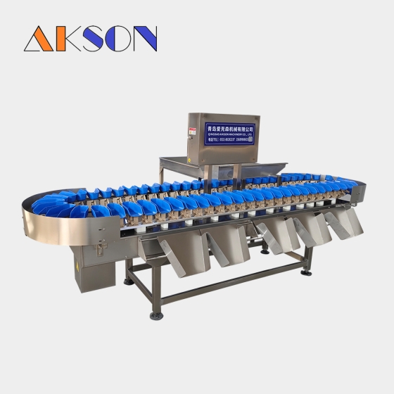 Tray weight sorting machine